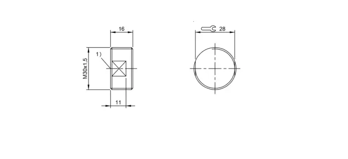 RFID метки транспондеры Balluff BIS000M