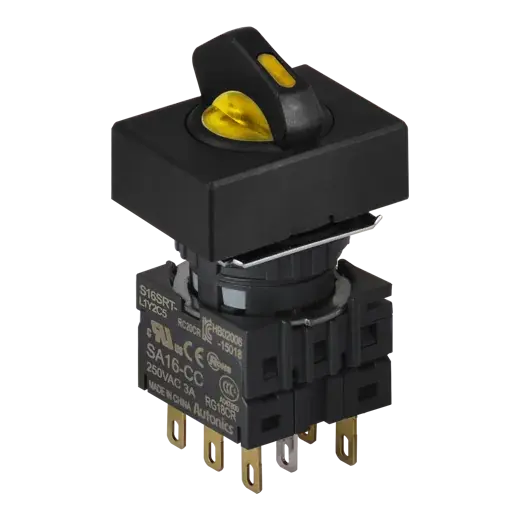 Селекторные переключатели Autonics S16SRT-L6Y2C12