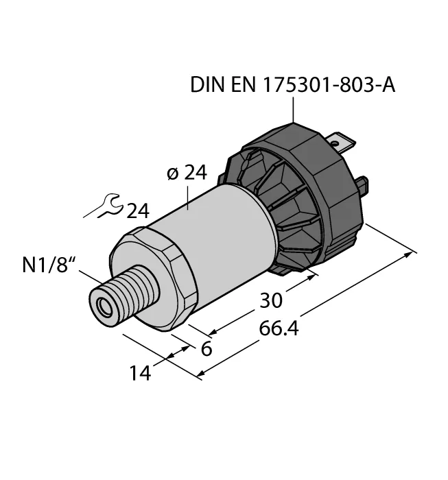 Аналоговые датчики давления 4-20 мА TURCK PT7500PSIG-2014-I2-DA91/X