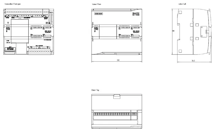 Компактный центральный процессор Siemens 6ES7214-1HG40-0XB0