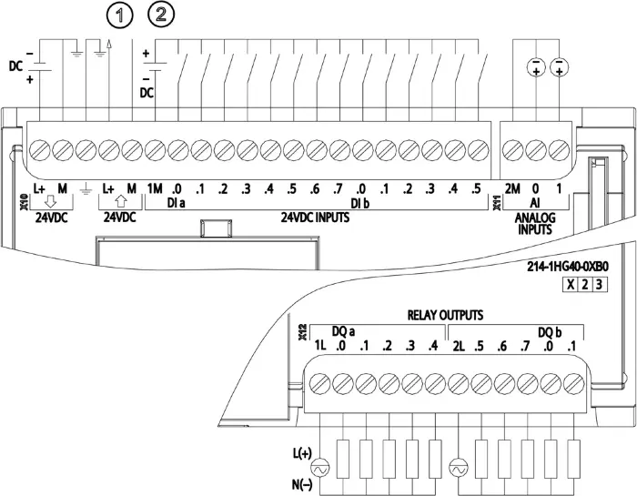 Компактный центральный процессор Siemens 6ES7214-1HG40-0XB0