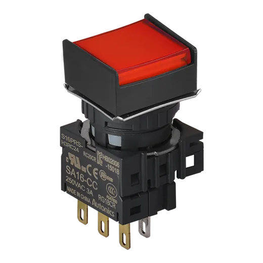 Пусковые кнопочные выключатели Autonics S16PRS-H3RC24