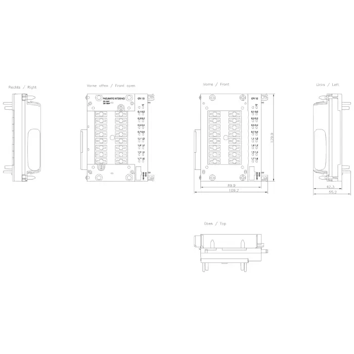 Пневматический интерфейс Siemens 6ES7148-4EA00-0AA0