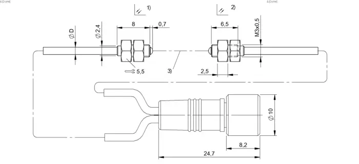 Оптоволоконные кабели для датчиков Balluff BOH0095