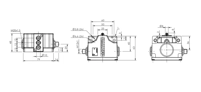 Блочные кулачковые выключатели Balluff BNS0293