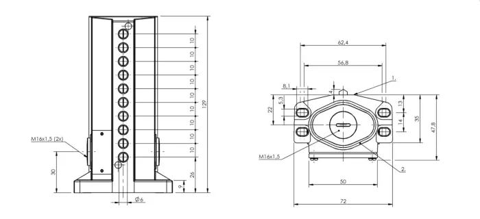 Блочные кулачковые выключатели Balluff BNS021E