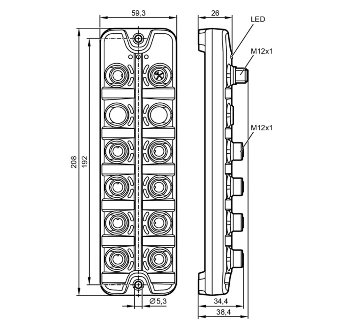Модули IO-Link IFM Electronic AL2605
