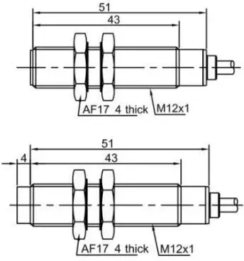 Индуктивные датчики LANBAO LR12XBF02DPOW1