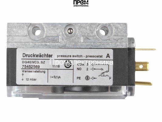 Реле давления Kromschroder DG 40/VC3..SZ