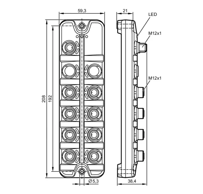 Модули IO-Link IFM Electronic AL2221