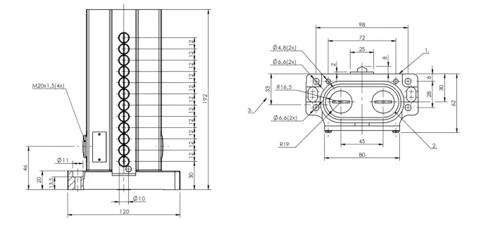 Блочные кулачковые выключатели Balluff BNS01MY