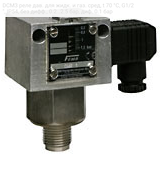 DCM3 реле дав. для жидк. и газ. сред, t 70 °С, G1/2", IP54, без дифф., 0.2…2.5 бар, диф. 0.1 бар