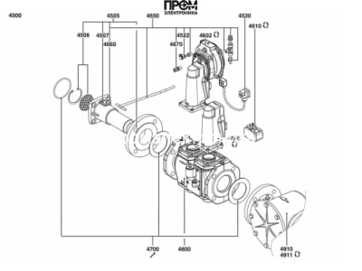 Газовая рампа Elco d422