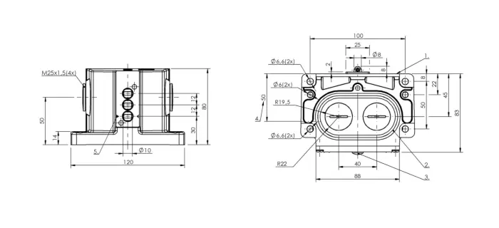 Блочные кулачковые выключатели Balluff BNS00W0