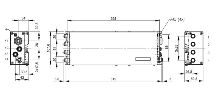 Блоки контроля и обработки RFID Balluff BIS00ZU