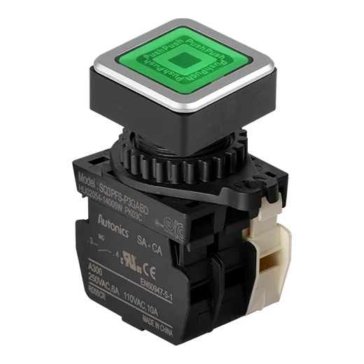 Пусковые кнопочные выключатели Autonics SQ3PFS-P3GABLM