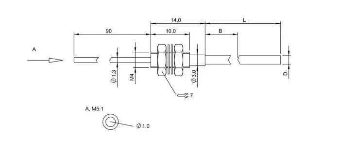 Оптоволоконные кабели для датчиков Balluff BFO0002