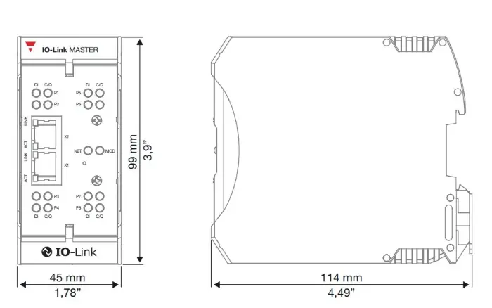 Модули IO-Link Carlo Gavazzi YN115CEI8RPIO