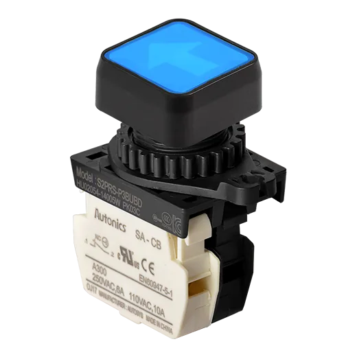Пусковые кнопочные выключатели Autonics S2PRS-P3BUBD
