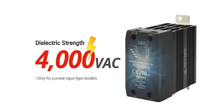 Однофазные твердотельные реле 220 В Autonics SRH1-1260-N