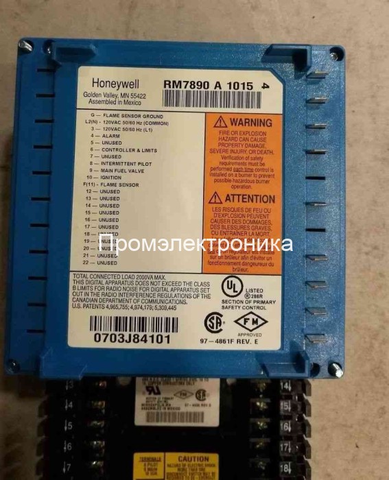 Honeywell RM7890A1015