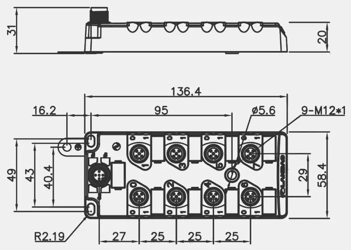Модули IO-Link LANBAO HIOL-S12-P1600A