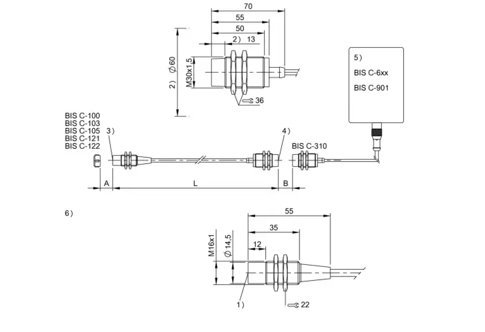 RFID Антенны Balluff BIS00JM