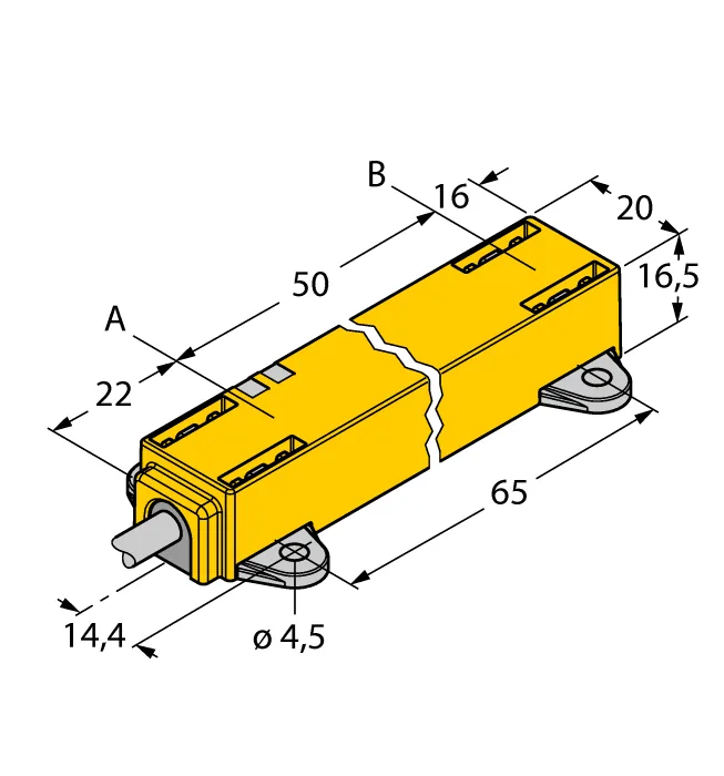 Магнито- индуктивные датчики линейных перемещений TURCK LI50P1-Q17LM1-LIU5X2