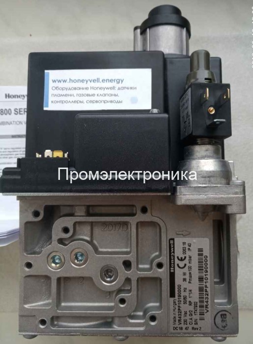 Газовый клапан Honeywell VR432