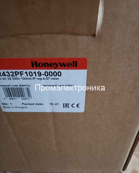 Газовый клапан Honeywell VR432
