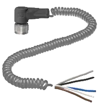 Соединительные кабели для датчиков Pepperl Fuchs V15-W-0,7/3M-PUR