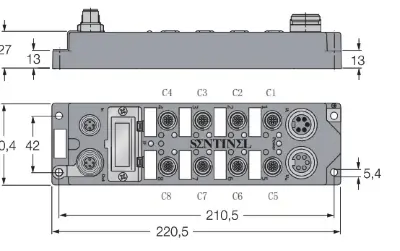 Модули IO-Link Sentinel ELPN-IOM88-0003