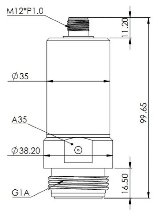 Аналоговые датчики давления 4-20 мА EMA Electronics PB3302
