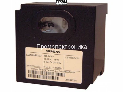 Топочный автомат Siemens LGI16.053A27
