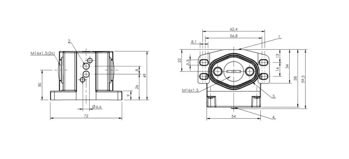 Блочные кулачковые выключатели Balluff BNS051T