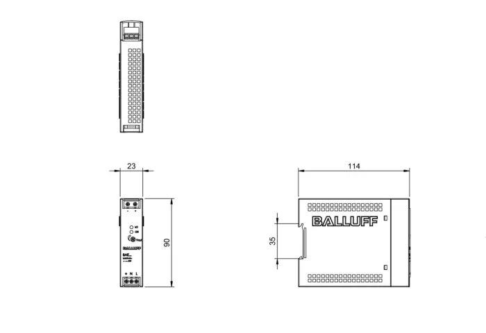 Блоки питания 220 В постоянного тока Balluff BAE0001