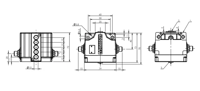 Блочные кулачковые выключатели Balluff BNS046J