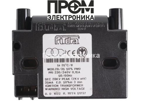 Трансформатор розжига Elco 65301214