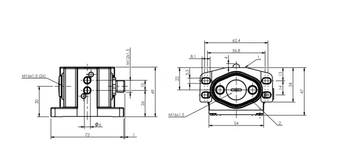 Блочные кулачковые выключатели Balluff BNS01PC