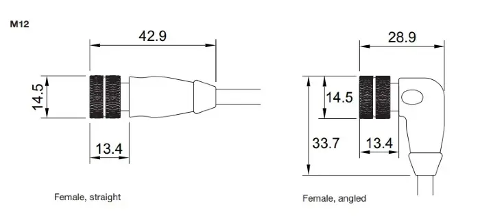 Разъемы для датчиков Carlo Gavazzi CON13NFA2