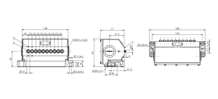 Блочные кулачковые выключатели Balluff BNS041A