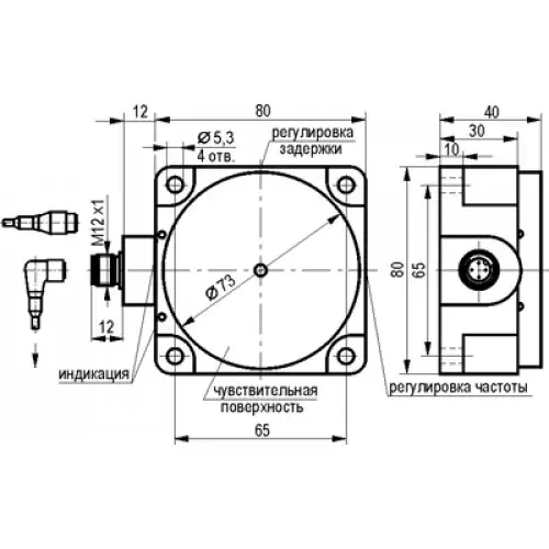 Датчики скорости и контроля частоты вращения ТЕКО IV31N IC7P5-01G-40-LS27