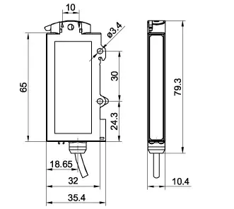 Оптоволоконные усилители для датчиков Sensopart FL 70 R-NS-K4