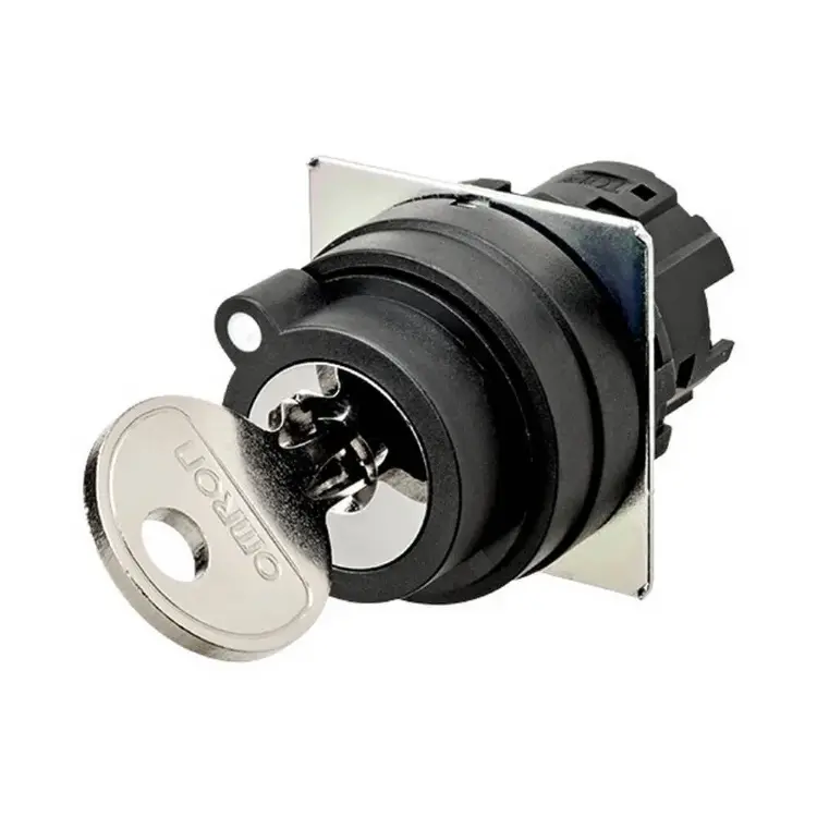 Селекторные переключатели с ключом Omron A22NZ-2BL-01BA