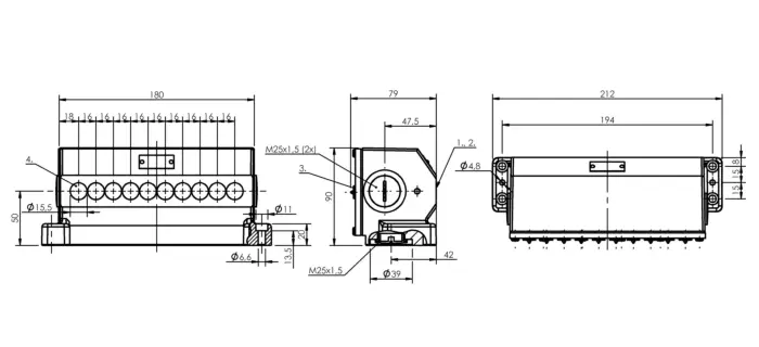 Блочные кулачковые выключатели Balluff BNS040W