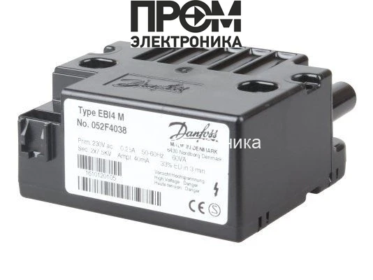 Трансформатор розжига Danfoss EBI4 M 052F4038