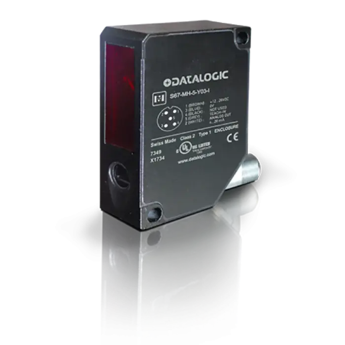 Лазерные датчики расстояния DATASENSING S67-MH-5-Y13-I