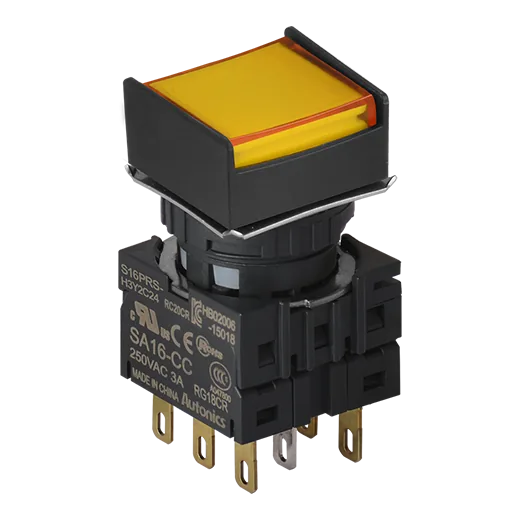 Пусковые кнопочные выключатели Autonics S16PRS-H4Y2C5