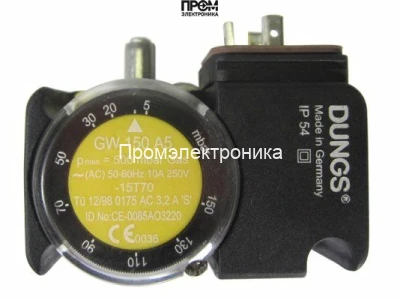 Реле давления газа Dungs GW 500 A5/1