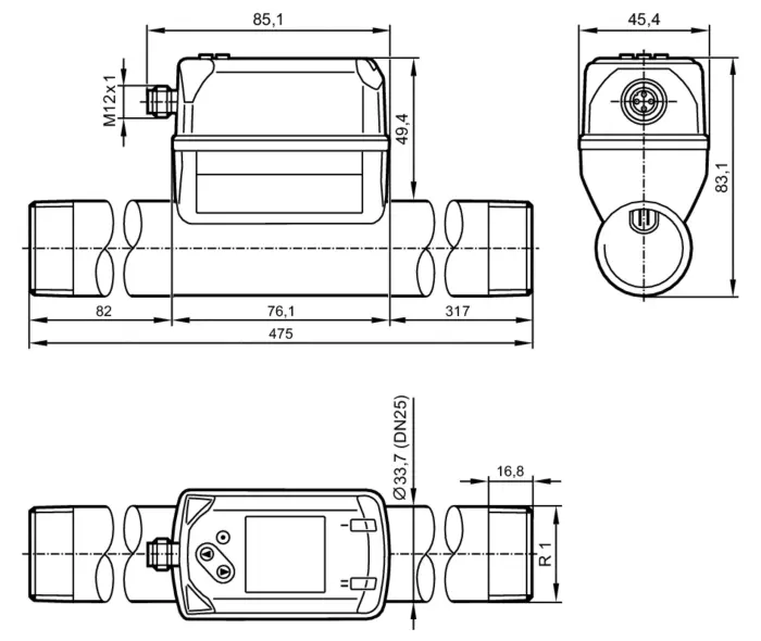 Расходомеры сжатого воздуха IFM Electronic SD8500